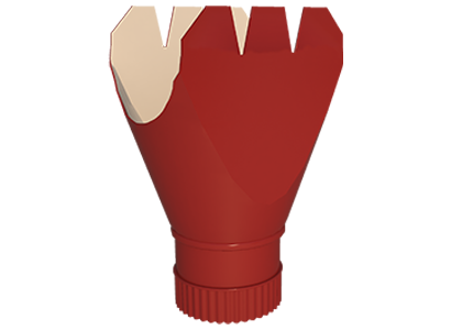 Воронка выпускная МП Проект D185/150 (RAL 3011)