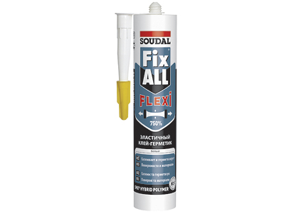 КЛЕЙ-ГЕРМЕТИК FIX AL SOUDAL белый