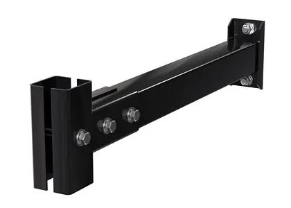 Комплект кронштейнов к стене (для лестницы) - 4 шт. и метизы (RAL 9005) Комплект кронштейнов к стене (для лестницы) - 4 шт. и метизы (RAL 9005)