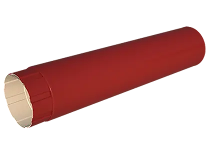 Труба водосточная МП Проект D150х3000 мм. (RAL 3011) Труба водосточная МП Проект D150х3000 мм. (RAL 3011)