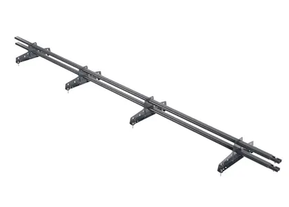 Снегозадержатель трубчатый Borge (20х40мм) - 3000 мм