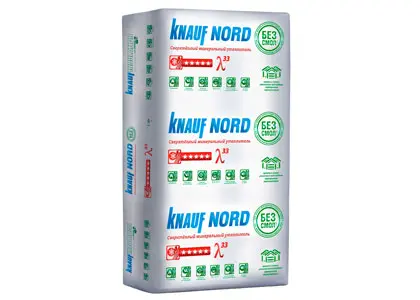 Утеплитель KNAUF NORD плита, 50 мм (12 плит) Утеплитель KNAUF NORD плита, 50 мм (12 плит)