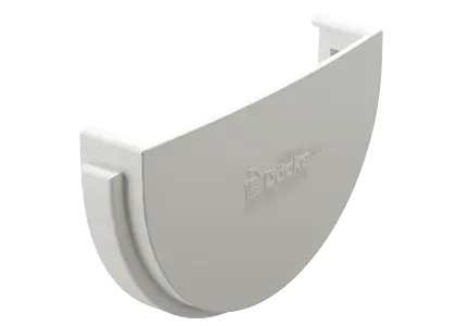 Заглушка желоба Döcke Standard (Белый)