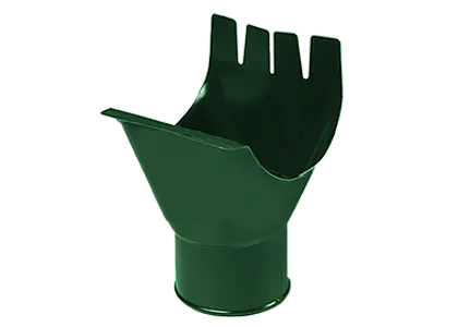 Воронка выпускная МП Foramina PUR D125/100 (RAL 6005) Воронка выпускная МП Foramina PUR D125/100 (RAL 6005)