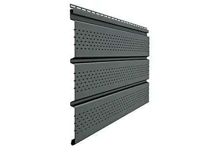 Софит перфорированный, DÖCKE PREMIUM (Графит) Софит перфорированный, DÖCKE PREMIUM (Графит)