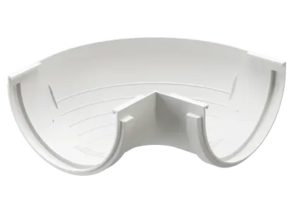 Угловой элемент 90˚ внешний Döcke Standard (Белый)