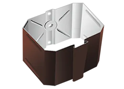 Держатель трубы 76х102 мм. (на кирпич)