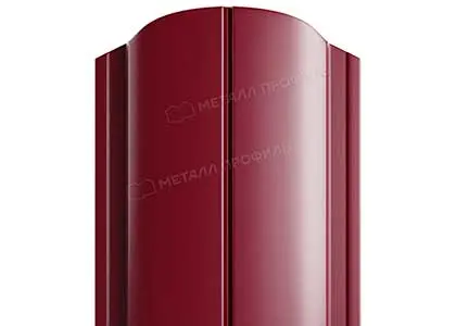 Штакетник ELLIPSE-О односторонний - 1200, 0,45 мм (Полиэстер RAL 3005) Штакетник ELLIPSE-О односторонний - 1200, 0,45 мм (Полиэстер RAL 3005)