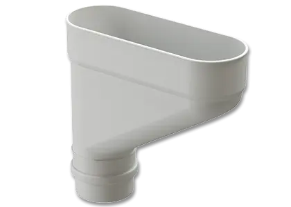 Коллектор водосточный Döcke Lux (Пломбир) Коллектор водосточный Döcke Lux (Пломбир)