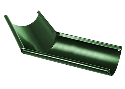 Угол желоба наружный 135° МП ПрестForamina PUR иж D125 (RAL 6005)