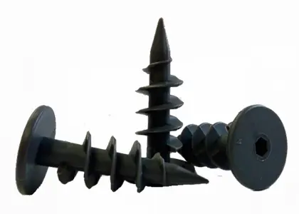 Винт R16 пластиковый фасадный Винт R16 пластиковый фасадный