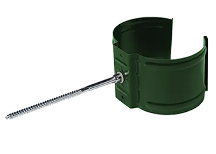 Держатель трубы МП Foramina PUR D100 (на кирпич) (RAL 6005)