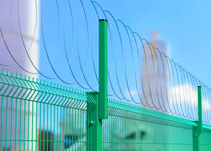 Штанга Барьера безопасности I-тип - Ø500.60х60.700 мм (RAL 6005)