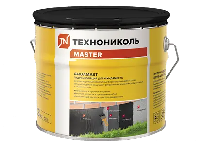 Мастика битумная AquaMast Фундамент, 3 кг. Мастика битумная AquaMast Фундамент, 3 кг.