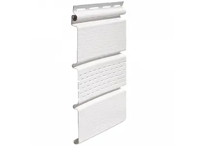 Софит с центральной перфорацией FINEBER (Белый) Софит с центральной перфорацией FINEBER (Белый)