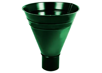 Воронка водосборная МП Foramina PUR D100/300 (RAL 6005) Воронка водосборная МП Foramina PUR D100/300 (RAL 6005)