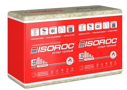 Утеплитель ISOROC Супер Теплый - Плита