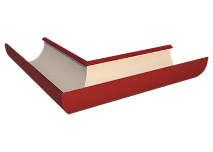 Угол желоба универсальный МП Проект D185 (RAL 3011)