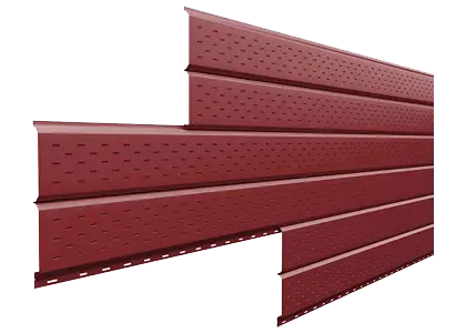 Металлический cофит L-брус перфорированный