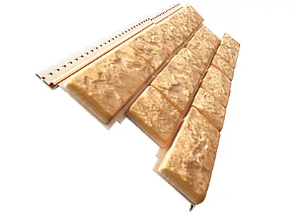 Виниловый сайдинг DÖCKE «ПОД КАМЕНЬ» (BERGART, ROCKY)