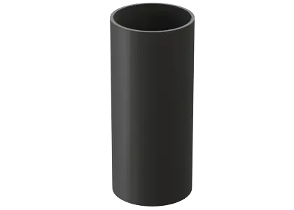 Водосточная система Döcke Lux - Труба водосточная, 1 м. (Графит)