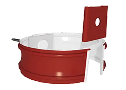 Держатель трубы МП Проект D150 (RAL 3011)