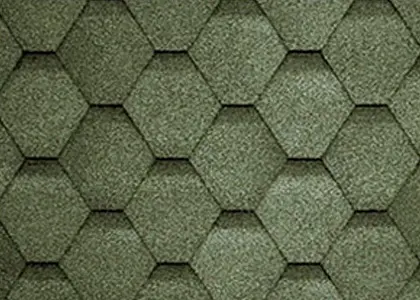 Гибкая черепица Shinglas ОПТИМА Соната (Зеленый) Гибкая черепица Shinglas ОПТИМА Соната (Зеленый)