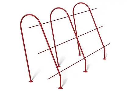 Ограждение кровельное МП - 1200х3000 мм (RAL 3011)