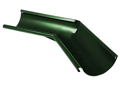 Угол желоба внутренний 135° МП Foramina PUR D125 (RAL 6005)