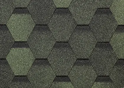 Гибкая черепица Docke EURASIA Шестигранник