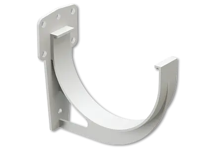 Кронштейн желоба пластиковый Döcke Premium (Пломбир) Кронштейн желоба пластиковый Döcke Premium (Пломбир)