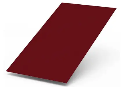 Лист плоский, 0.45 мм 1250x2500 (Полиэстер RAL 3005) Лист плоский, 0.45 мм 1250x2500 (Полиэстер RAL 3005)