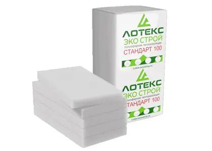 Утеплитель Лотекс Эко Строй STANDART, 100 мм