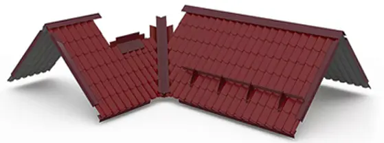 Доборные элементы для кровли