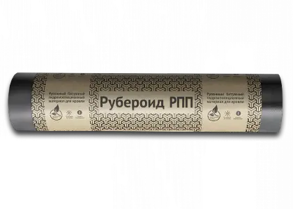 Рубероид РПП-300, 15 м² Рубероид РПП-300, 15 м²